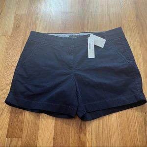 J Crew Navy Chino Shorts
